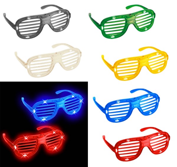Partybrille mit LEDs