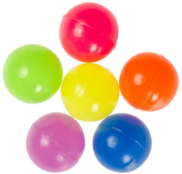Neon Flummis Flummi Springball 32 mm Hüpfball Bouncing Ball Mitgebsel